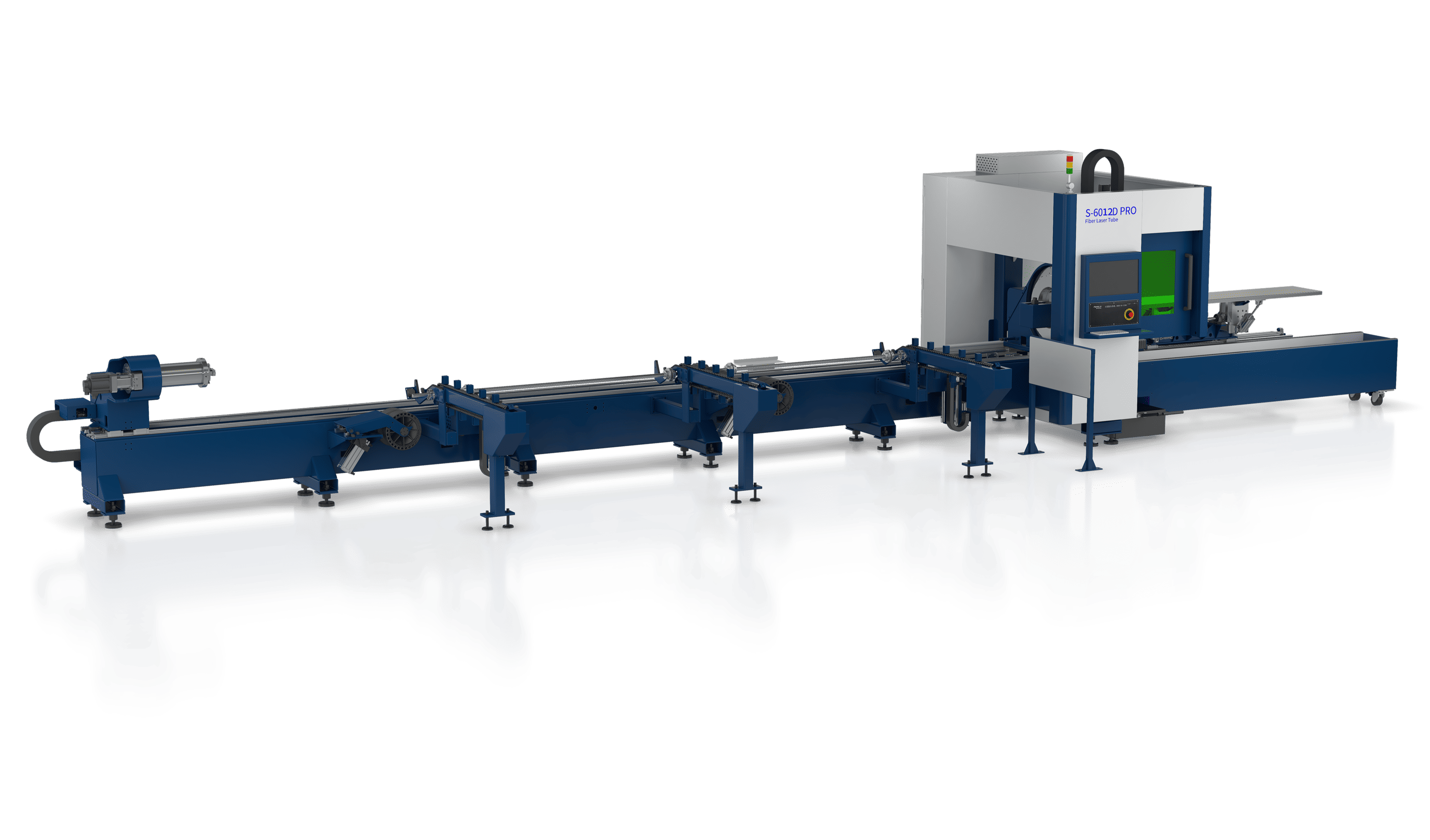 MESIN PEMOTONG LASER SERAT SERI S6012-PRO-UNTUK-TABUNG