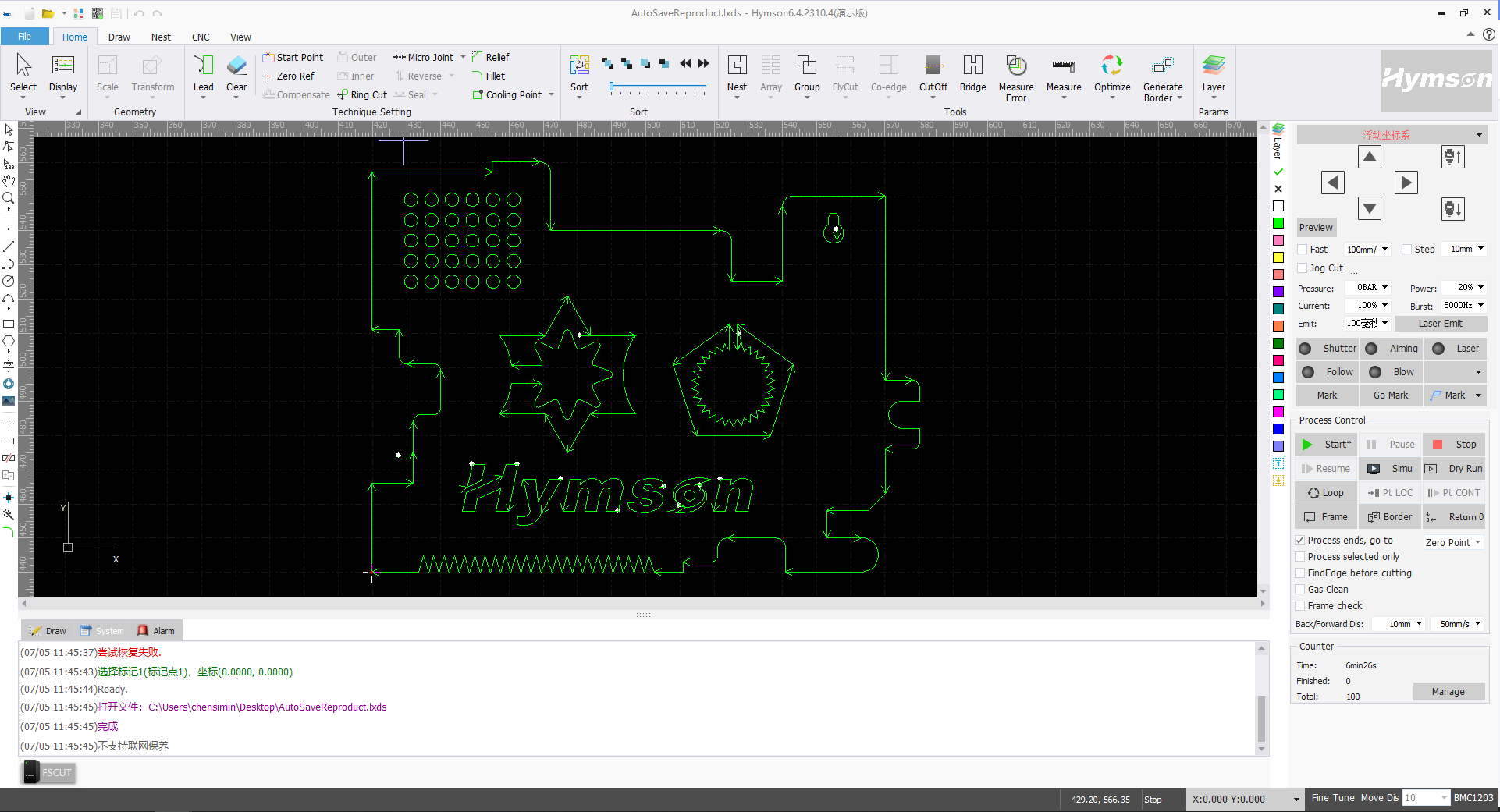 Mesin pemotong laser CNC