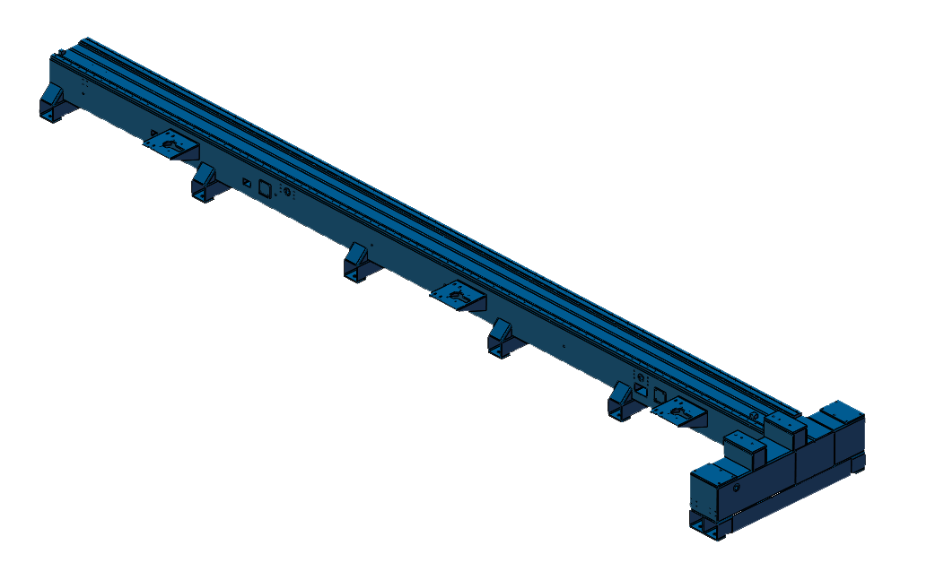 Struktur mesin pemotong logam laser CNC